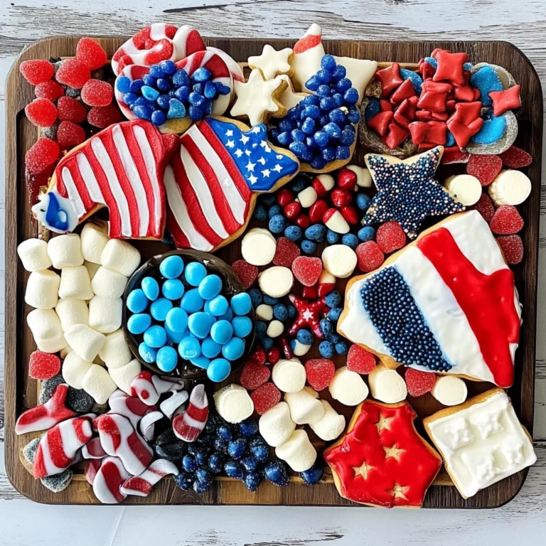 4th of July Charcuterie Board