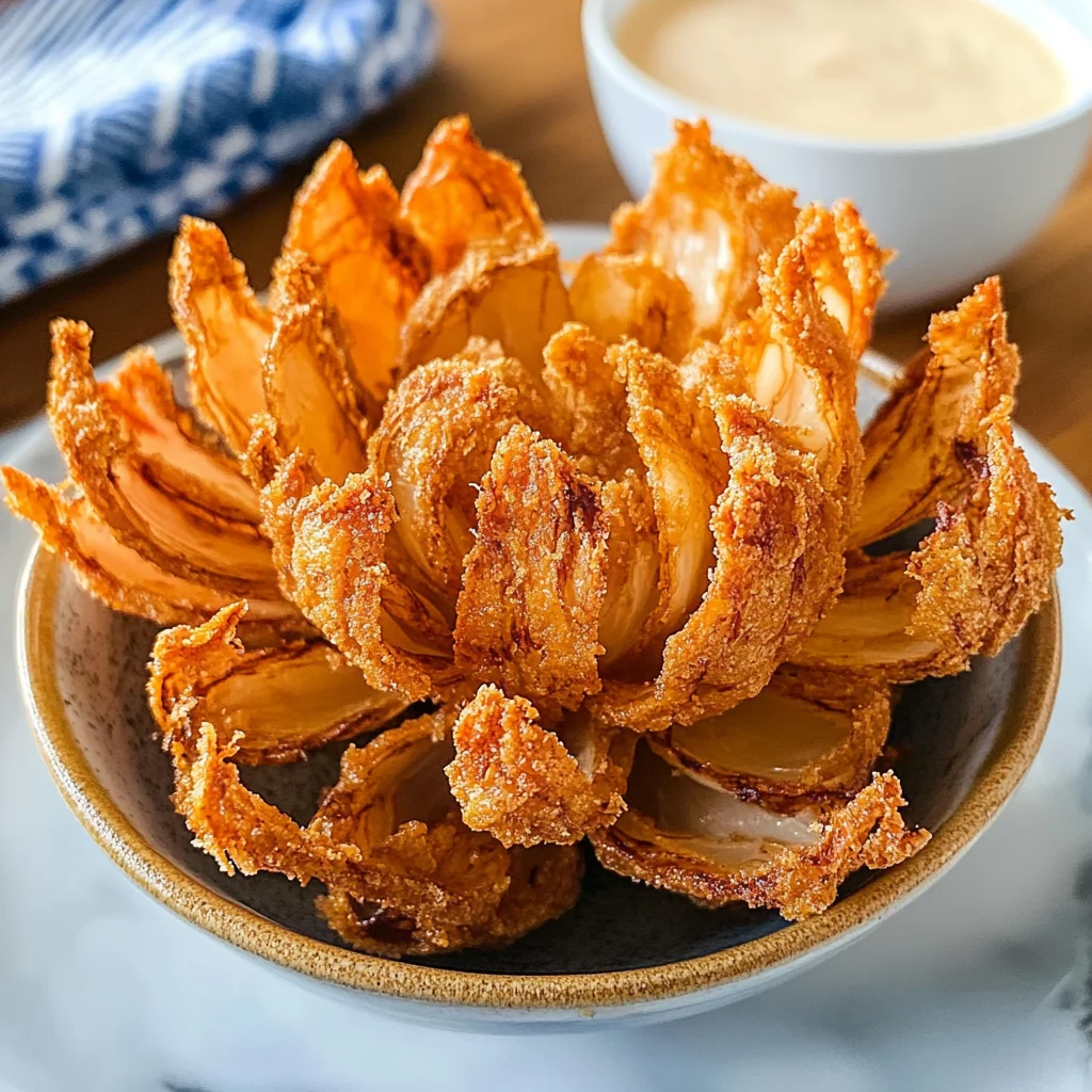 Air Fryer Blooming Onion