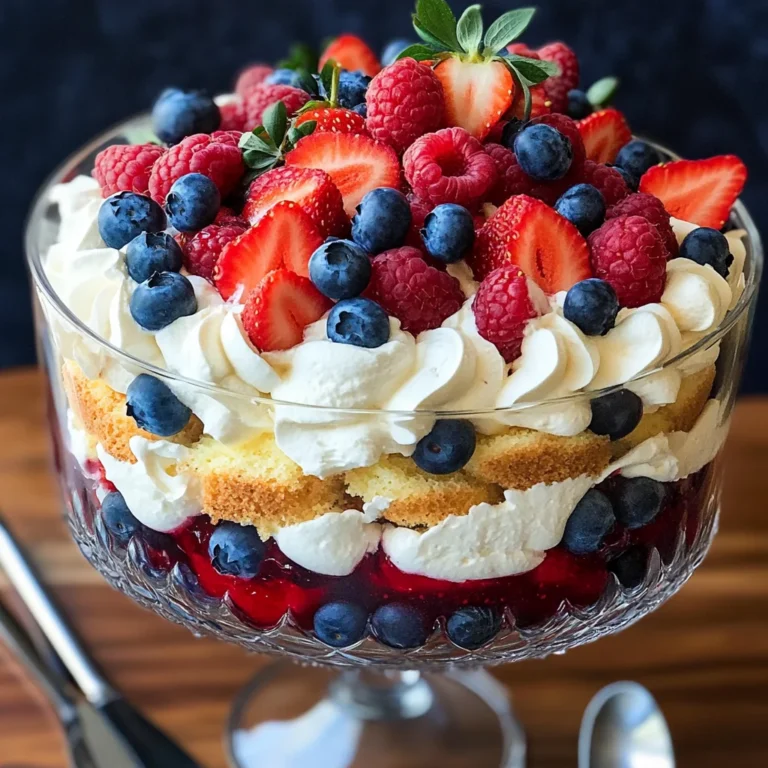 Berry Trifle