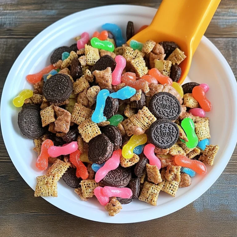 Dirt and Worms Chex Mix