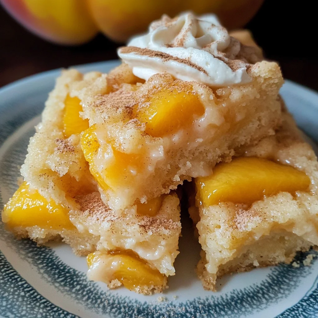 Easy Peach Kuchen Recipe