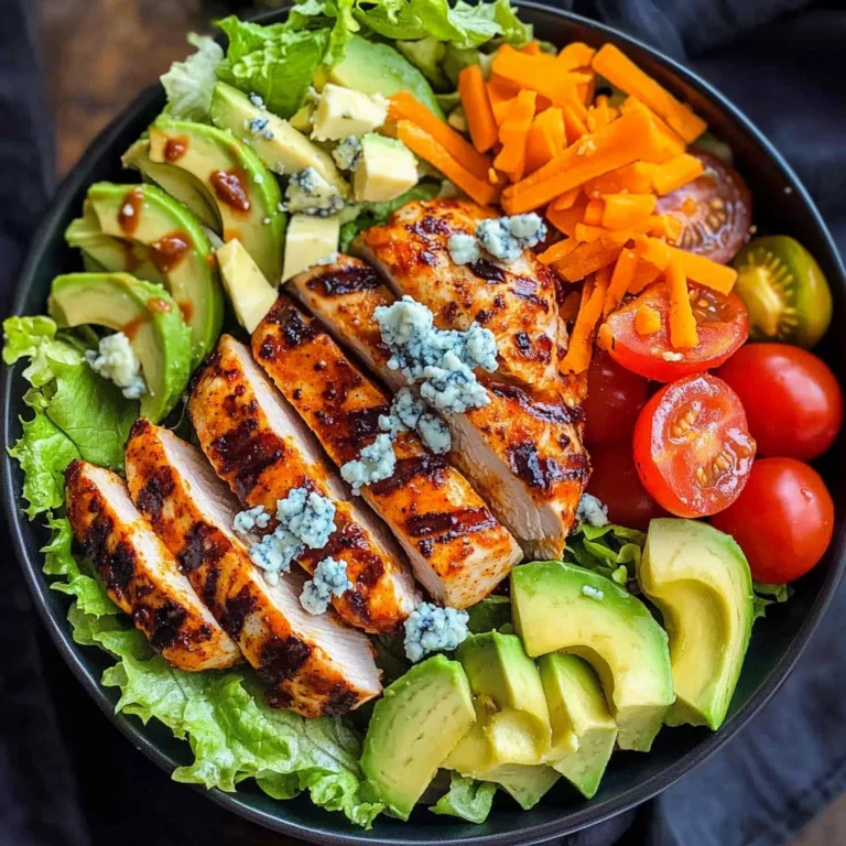 Grilled Buffalo Chicken Salad