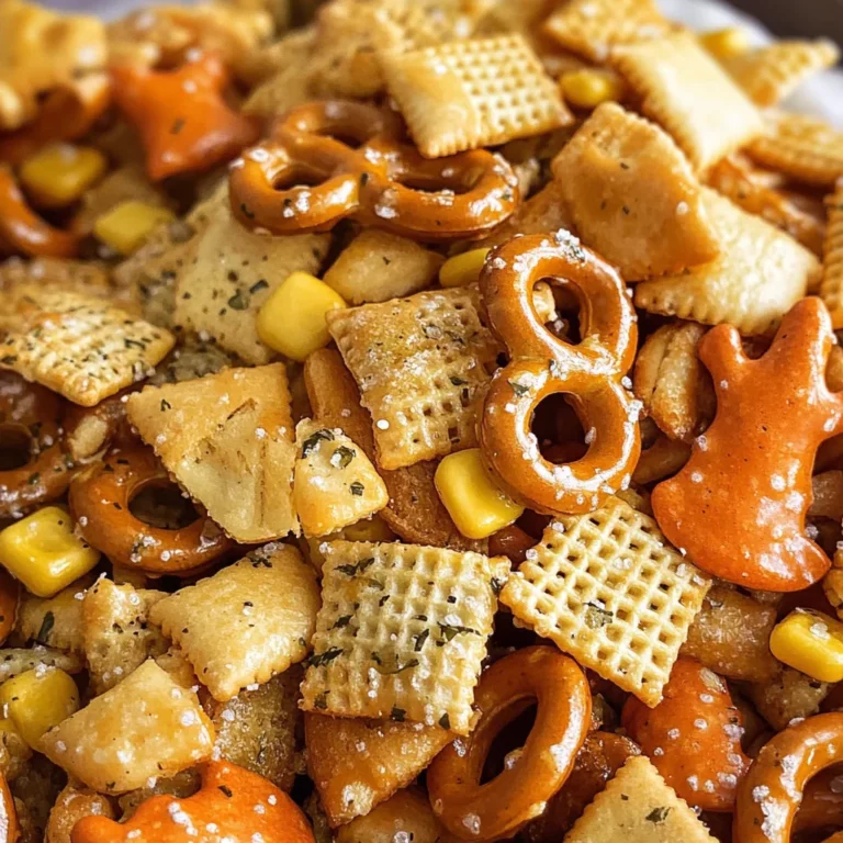 Homemade Chex Mix Recipe