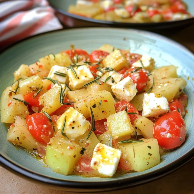 Kohlrabipfanne mit Tomate und Feta