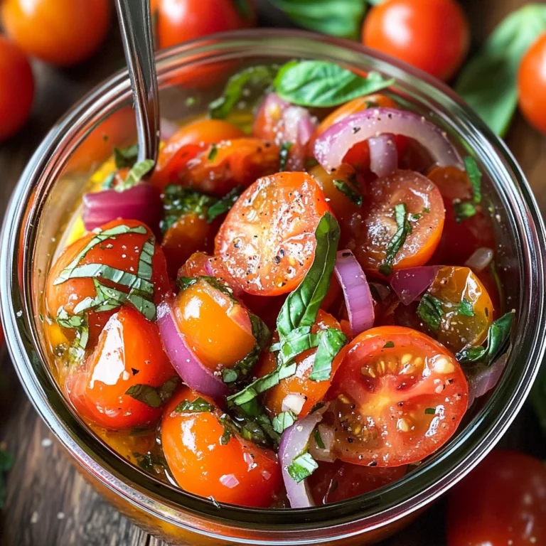 Marinated Cherry Tomatoes