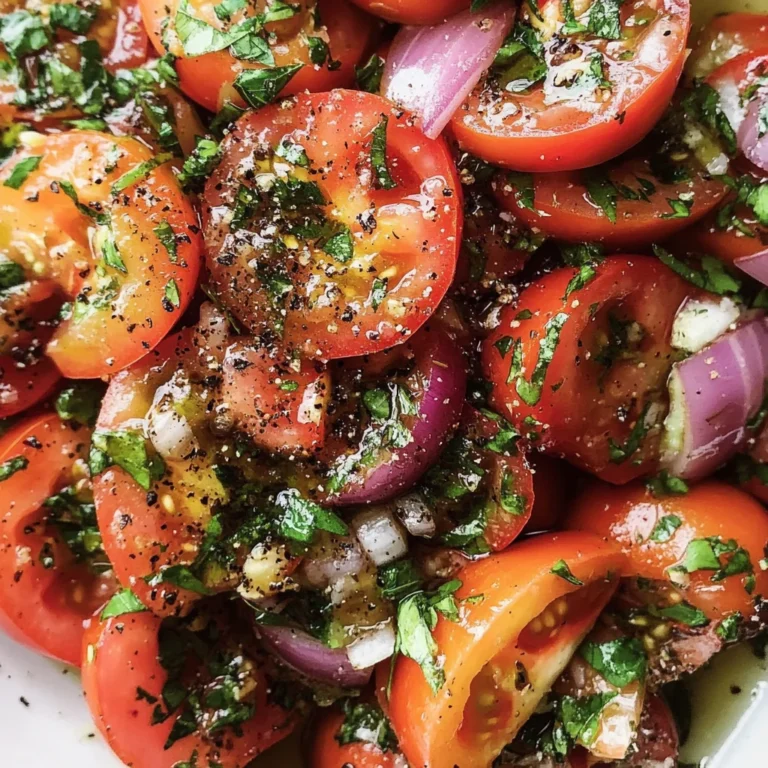 Marinated Tomatoes