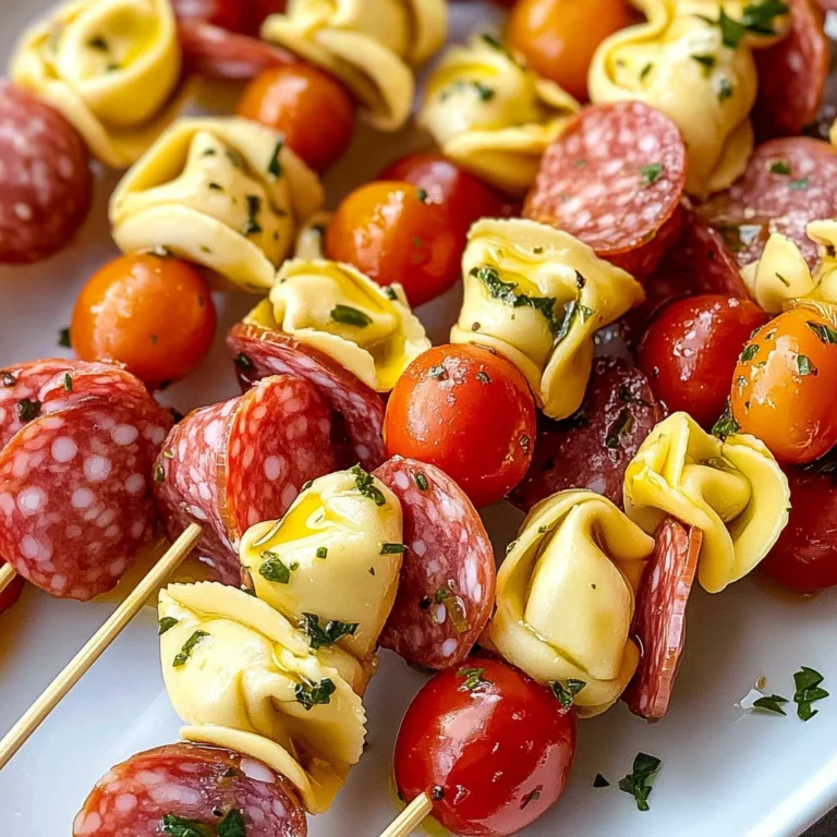 Mini Tortellini Kabobs