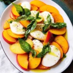 Peach Caprese Salad