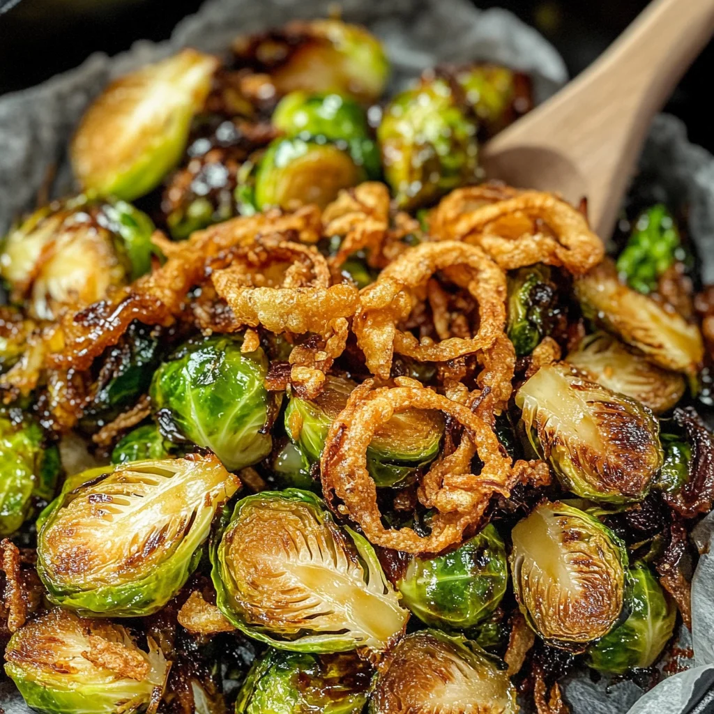 Red Lobster Copycat Brussel Sprouts {Air Fryer}