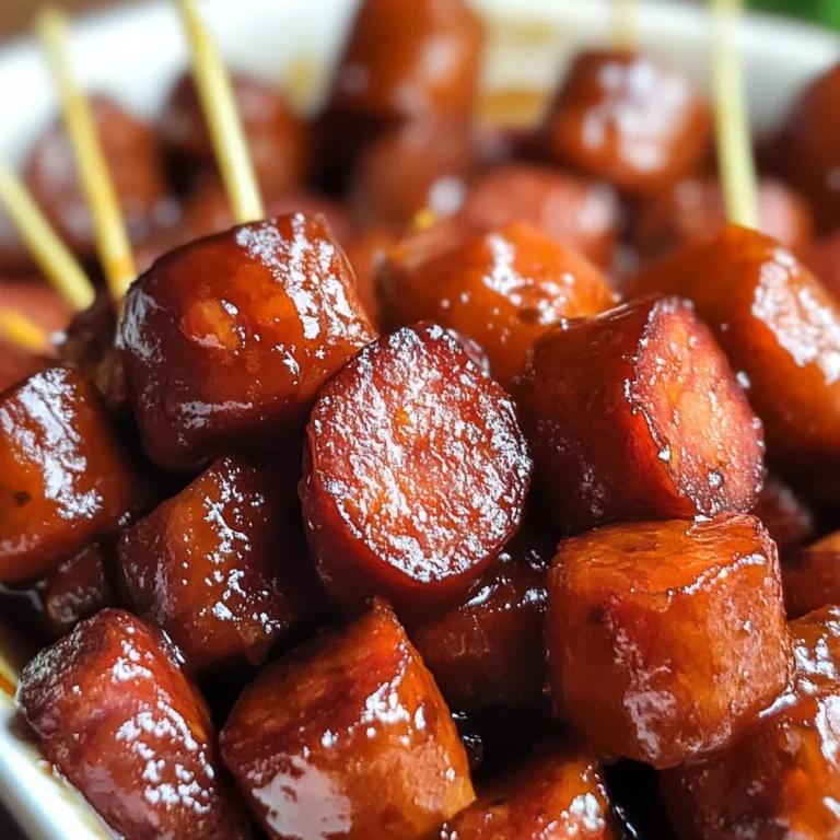 Slow Cooker Kielbasa Bites