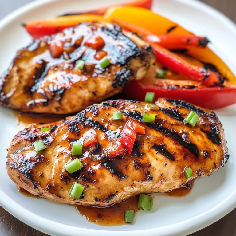 Sweet Chili Grilled Chicken