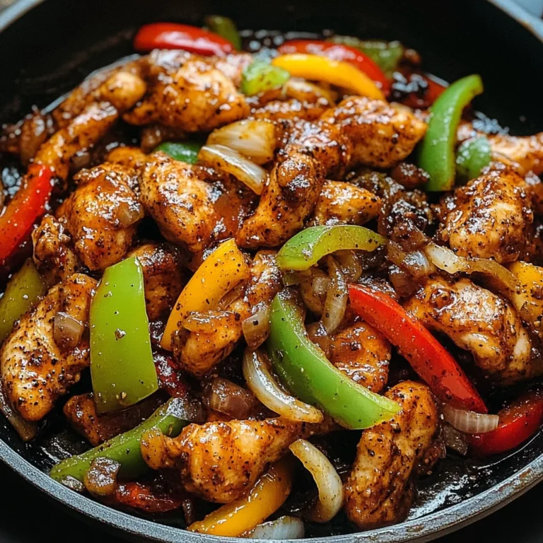Black Pepper Chicken