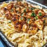 Creamy Cajun Chicken Bites And Fettuccine Alfredo