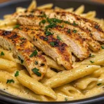 Creamy Cajun Chicken Pasta With Garlic Butter Parmesan Sauce