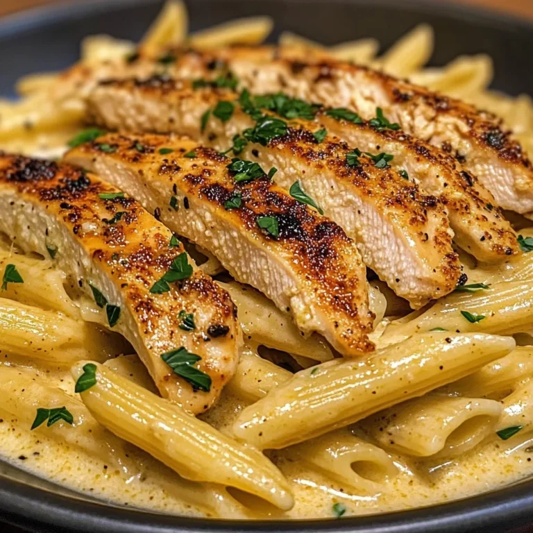 Creamy Cajun Chicken Pasta With Garlic Butter Parmesan Sauce