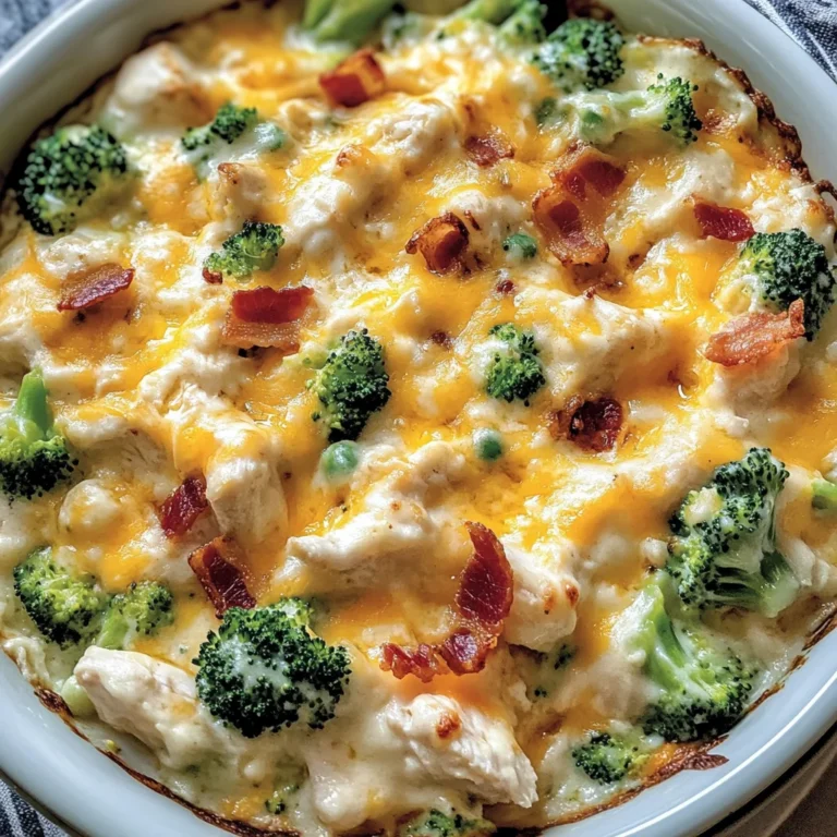 Easy Low Carb Chicken Casserole
