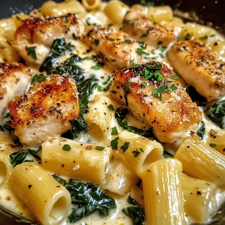 Garlic Parmesan Chicken With Spinach