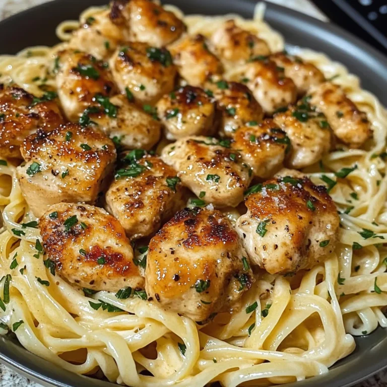 Made This Lemon Garlic Butter Chicken Bites