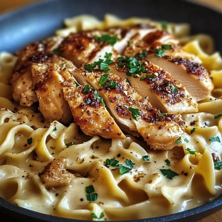 One-Pan Chicken with Buttered Noodles