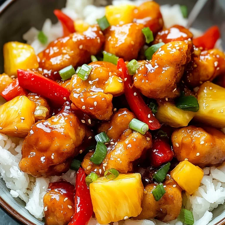 Sweet And Sour Chicken Recipe