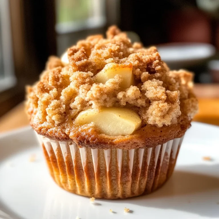 Apple Crumble Muffins