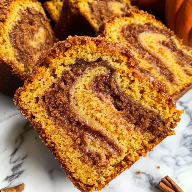 Cinnamon Swirl Pumpkin Bread Mini Loaves