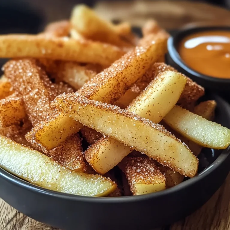 Crispy Air Fryer Apple Fries