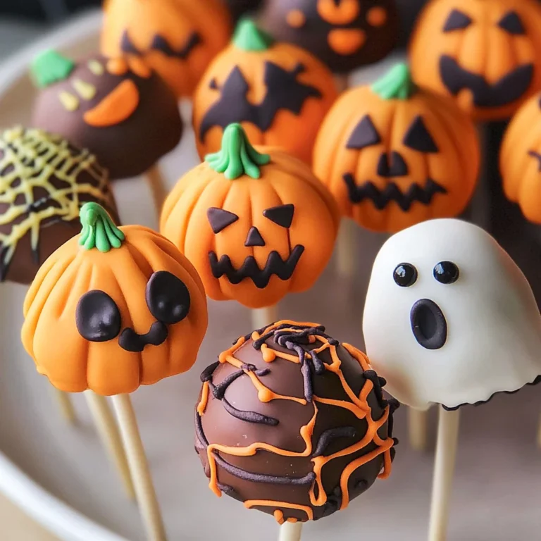 Halloween Cake Pops