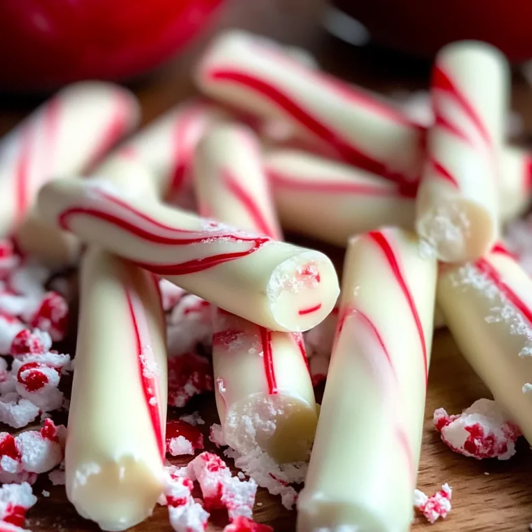 Homemade Christmas Peppermint Sticks
