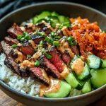 Korean BBQ Steak Bowls: A Delicious and Easy Recipe to Try Tonight