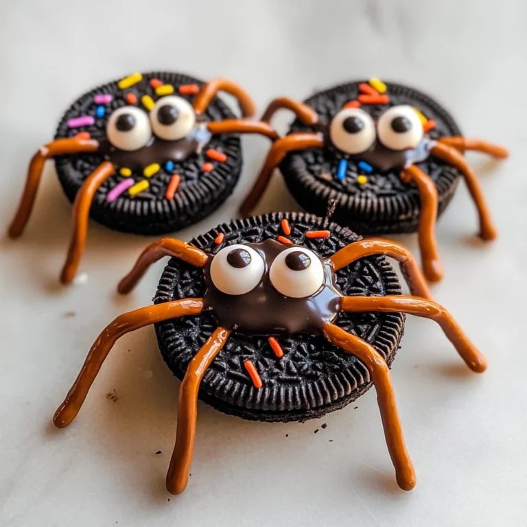 Oreo Spider Halloween Cookies