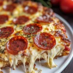 Pizza Style Cottage Cheese Bake – Easy Protein-Packed Dinner