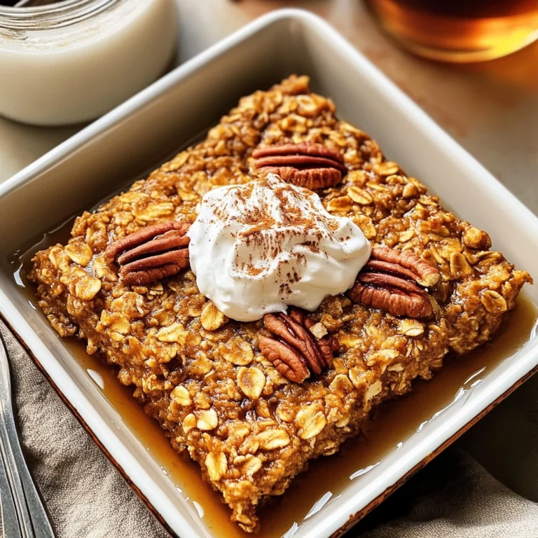 Pumpkin Baked Oatmeal