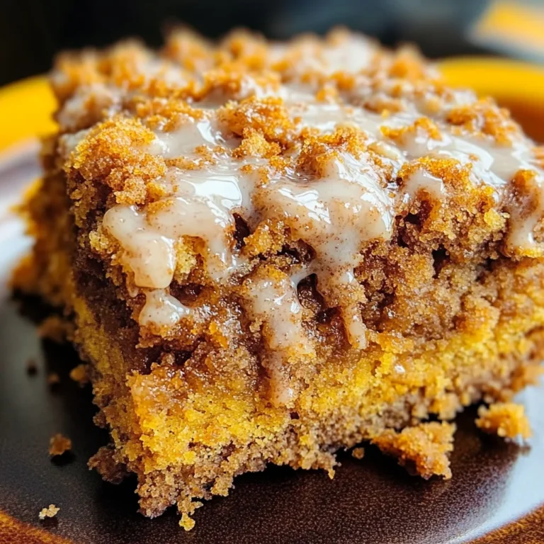 Pumpkin Coffee Cake