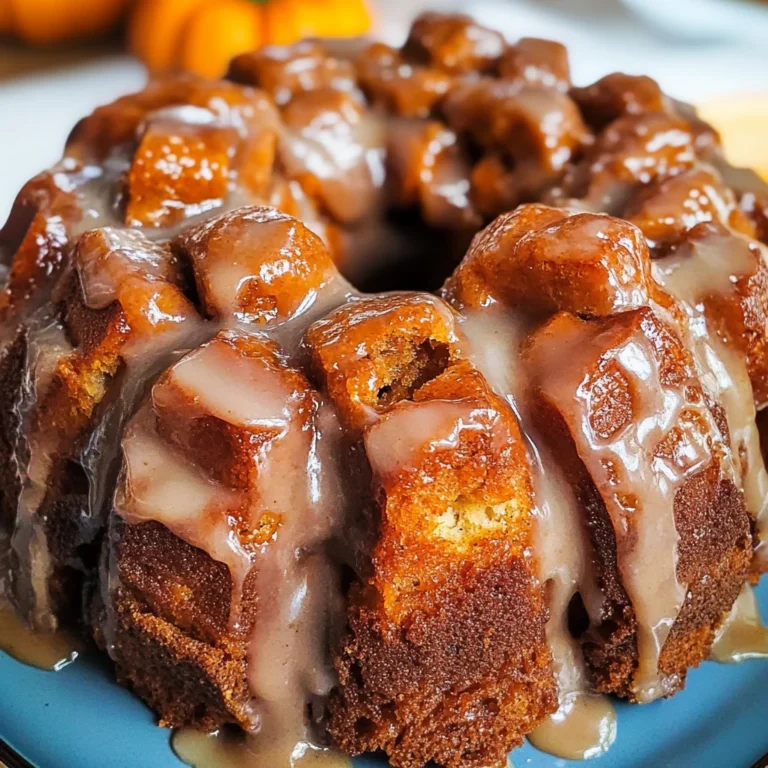 Pumpkin Spice Monkey Bread Recipe