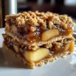Salted Caramel Apple Crumble Bars Fall Treat: Get Addicted in 45 Min