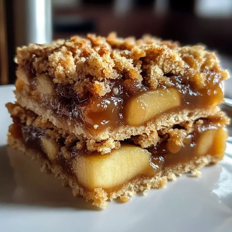 Salted Caramel Apple Crumble Bars Fall Treat: Get Addicted in 45 Min