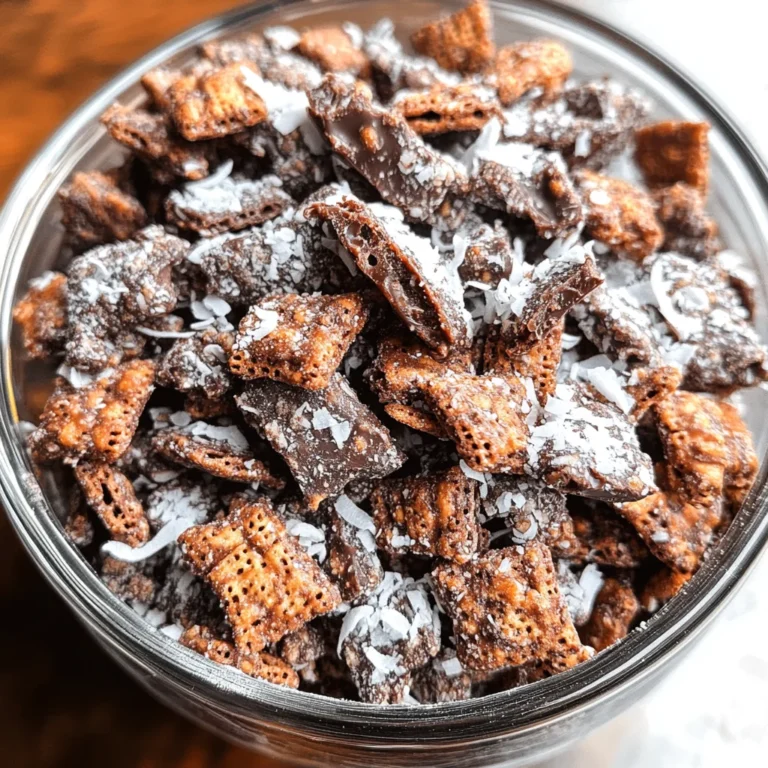 Samoas Puppy Chow