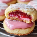 Soft Strawberry Cheesecake Cookies - Sweet & Creamy Bites