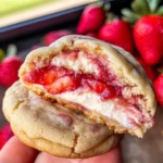 Strawberry Cheesecake Cookies