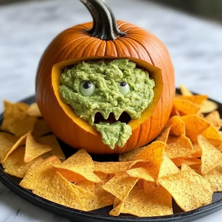 Throwing Up Pumpkin Guacamole Recipe