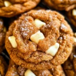 White Chocolate Pumpkin Snickerdoodles