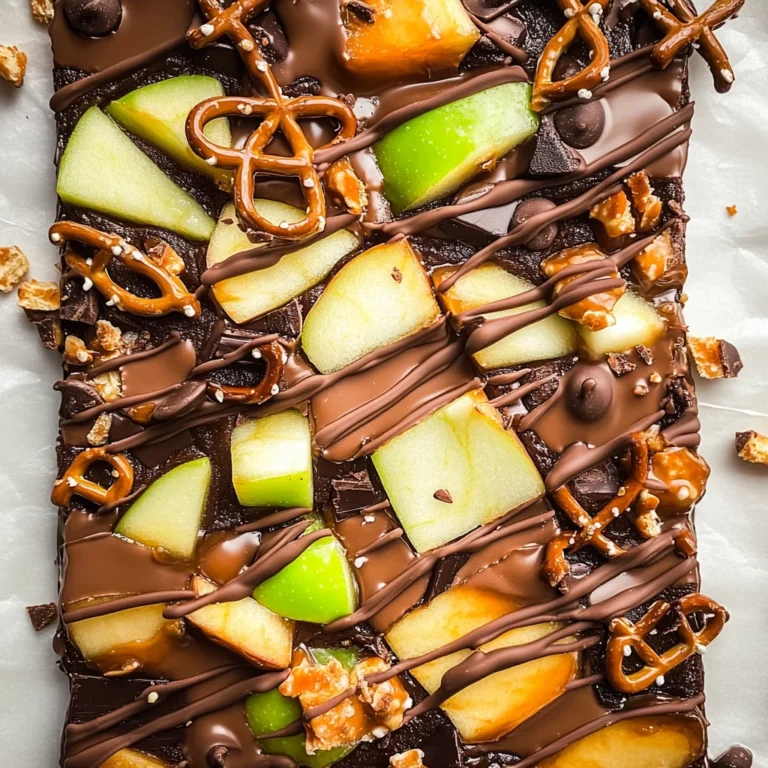 Caramel Apple Bark
