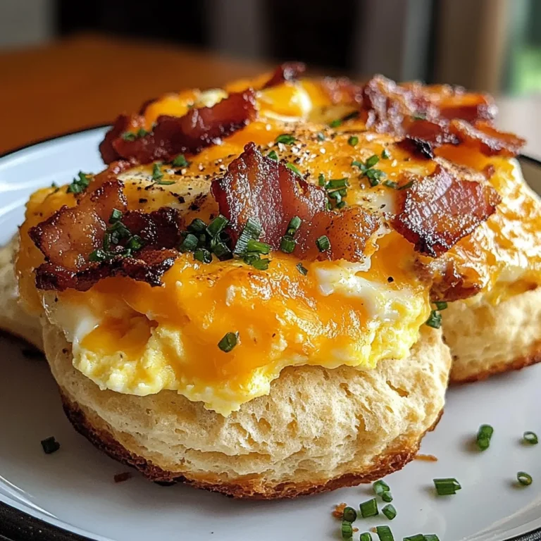 Cheddar Turkey Bacon Egg Biscuit Bombs