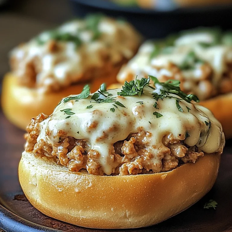 Chicken Alfredo Sloppy Joes: A Delicious Twist on a Classic Favorite