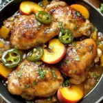 Jalapeno Peach Chicken