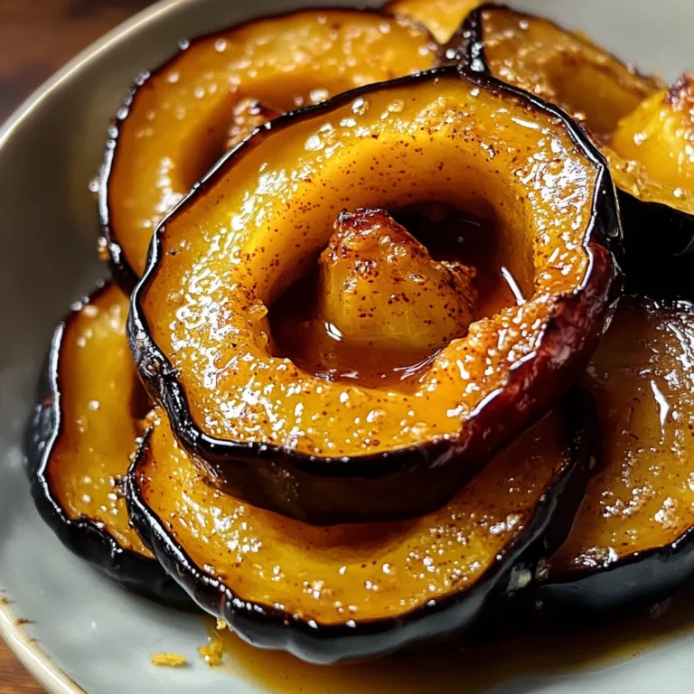 Maple Roasted Acorn Squash