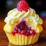 Raspberry Lemon Heaven Cupcakes