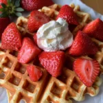 Strawberry Waffles Recipe