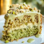 Vegan Pistachio Coffee Cake